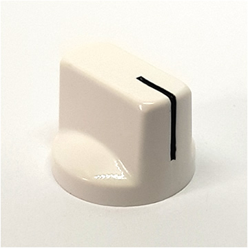 Davies 1510 Style Knob - White - Click Image to Close